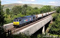 60074 at Chinley South Jc with 6H02 09.30 Arpley Sidings to Tunstead on 7.7.23
