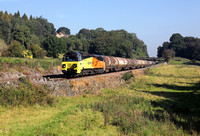 70808 passes Milford on 5.9.23 with 6M57 06.48 Lindsey to Kingsbury.
