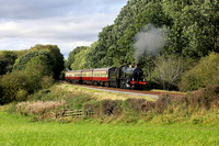 2999 Lady of Legend passes Kinchley lane on 6.10.23.