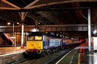 47853 waits at Preston with the 1729 Christmas shopper trip to Manchester on 13.12.14.