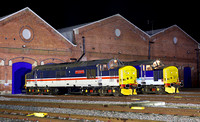 37419 & 37425 line up at York Holgate Works on 16.12.23.