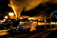 4492 departs York on 17.12.11 with the returning Christmas White Rose to London.