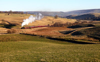 Yanky Tank 65 departs from Stoneacre Loop on 2.12.12 with one of Embsays Santa Specials.