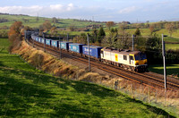 92026 passes Lambrigg on 2.11.11 with the Tesco Express.