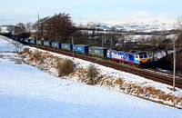 92017 heads past Beckhouses with DBSs first Tesco Express on  4.1.10 -Phil Metcalfe