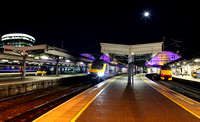 Paddington station at night on 24.9.18