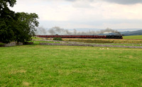 45305 heads past Bullgill on 9.9.12 with the last Waverley of the year.