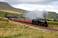44932 passes Ais Gill with the returning 'Waverley' on 2.9.12
