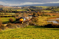 37423 & 37603 head past Ings Point with 6C52 on 16.10.12