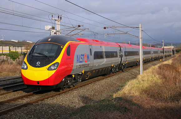 New Pendo 55 slows for Carnforth during tests on 2.12.11