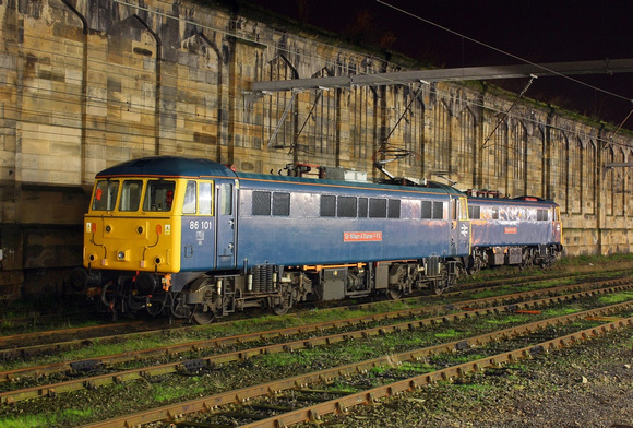 86101 & 87002 have moved up to Carlisle in preperation for Ice breaking duties.1.12.11