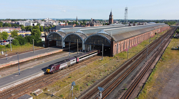 43303 departs from Darlington on 22.6.23 with 1V50 06.06 Edinburgh to Plymouth.