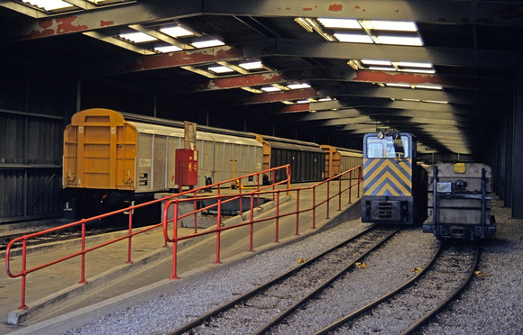 Eastriggs transit shed where the loads where changed over.