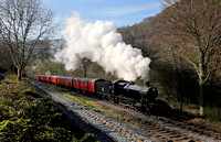 3802 gets away from llangollen on 11.4.25.