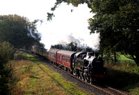 80080 heads towards Summerseat on  22.10.11 during the East Lancs Gala.