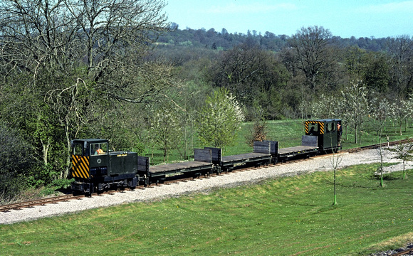 The final days of the Chilmark Military Railway.