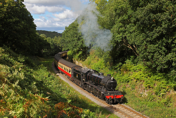 61994 works up past Beck Hole on 25.9.15.