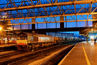 66301 & 66430 wait at Carlisle for the road with 3J11 on 1.12.11