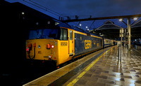 50007 has just arrived at Preston with UK Railtours 'The Manchester Christmas Market' tour from London Euston.