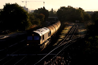 66174 arrives at Dalston on 9.10.12 with the final portion of the oil train from Grangemouth.
