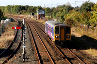 153324 pulls into Wigton on 9.10.12 with a service for Carlisle.