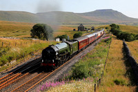 60163 heads past Blea Moor on 20.7.21 with the 'The Viking Venturer'.