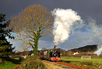 VoR No8 heads away from Aberysthwth  during a 30742 Charter.