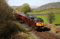 47851 brings up the rear at Winter lane on the 13.37 Oxenholme Lake District to Windermere.