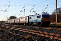 86259 passes Oubeck on 2.2.13 with the London to Carnforth leg of the CME.
