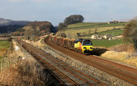 70814 passes Settle Jc with 6J37 Carlisle to Chirk logs on 6.3.20.