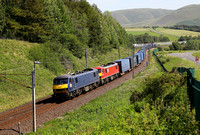 90034 & 90019 pass Beckfoot with 4M25 on 24.6.20