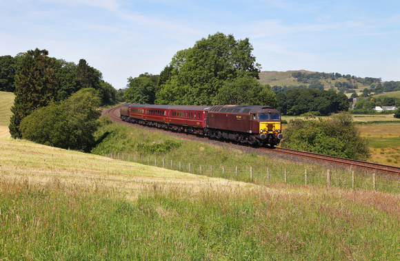 57314 heads past Ings with the 11.30 Windermere to Oxenholme.