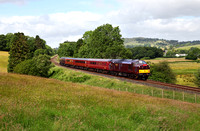 57316 & 37699 head past Ings on 18.6.18 with 2Z03 1040 Oxenholme to Windermere. Missed full light in both directions by 30 secs each time. One of those days!