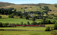 33029 & 57316 passes nr Cowan Head with the 1635 Oxenholme to Windermere.