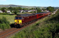 57316 brings up the rear of the 17.10 Windermere to Oxenholme.