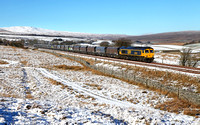 66742 passes Selside on 23.1.19 with 6M37 11.25 Arcow to Pendleton.
