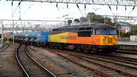 56078 & 97304 arrive into Crewe with its Shrewsbury to Shrewsbury RHTT.