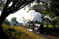 45231 heads towards Summerseat on  22.10.11