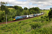 390126 passes Bessy Gill on 5.7.22 with a Glasgow service.