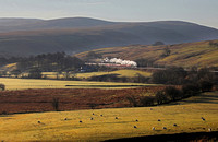 35018 'British India Lines' heads away from Tebay on 19.3.22 with the early running Edinburgh Flyer.